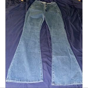 Shein high waist bell bottom Jeans